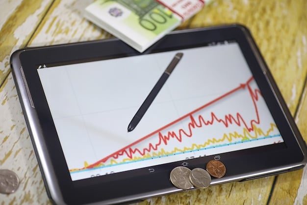 A chart showing various business metrics like revenue, expenses, and profit margin, highlighting a steady upward trend in profit margin after implementing new management strategies.