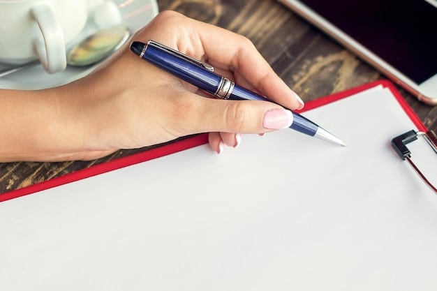 A close-up of a contract being signed with a pen, placed on top of a table littered with financial documents, graphs, and a laptop showing upward trending lines, symbolizing agreement and financial growth through venture debt.