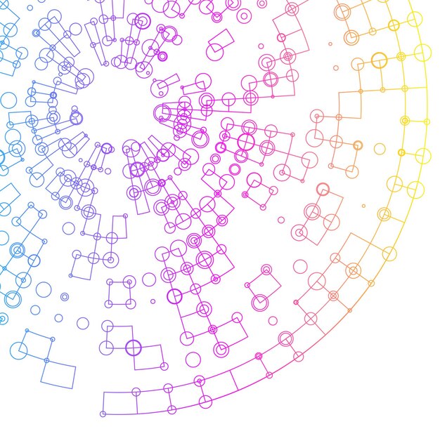 A detailed schematic diagram illustrating the interconnectedness of large language models and generative AI, with nodes representing data, algorithms, and output, demonstrating complexity and advancement.
