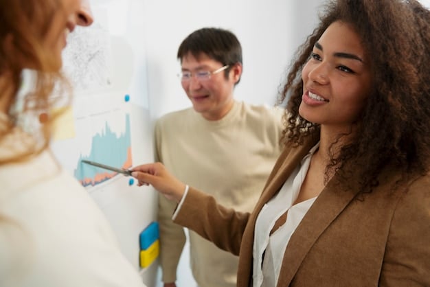 A diverse group of business development professionals engaged in a strategic planning session, using whiteboards and digital tools to outline market expansion and sales strategies, in a collaborative startup environment.