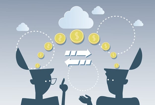 A graphic illustration showing different funding sources (crowdfunding, angel investors, grants, loans) converging into a single startup, symbolizing diversified funding streams. The color palette is modern and vibrant.