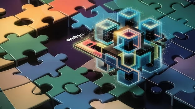 A visual representation of different open source licenses, depicted as interlocking puzzle pieces that come together to form a complete circuit board. Each puzzle piece is labeled with a common open source license (MIT, Apache, GPL). The circuit board symbolizes the integration of these licenses into a cohesive system.