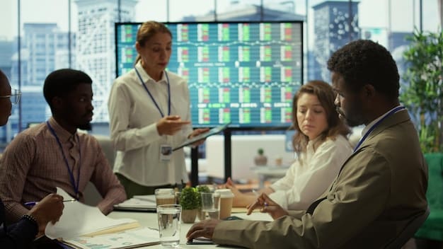 A depiction of regulatory processes, showcasing a diverse group of experts reviewing scientific data and documentation, set against a backdrop of government buildings and laboratories. This image represents the vital role of regulation and policy discussed in this section in the context of 